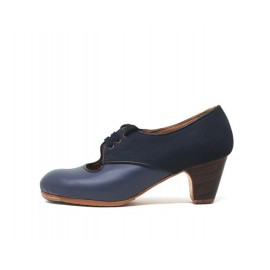 Carmela 36 AA+PR Leather Zafiro Clásico 5 Visto Atrás Nubuck Navy