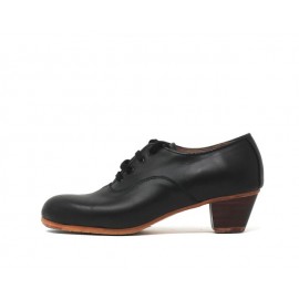Chapín Hombre 43 AA Piel Negro Cubano 5 Visto (Filis Beige)