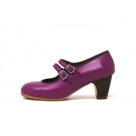 Manuela 35,5 AA+PR Leather Magenta Clásico 5 Visto