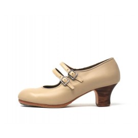 Manuela 36 AA Piel Beige Carrete 5 Visto