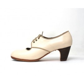 Carmela 40,5 AA+PR Leather Crema Clásico 5 Visto