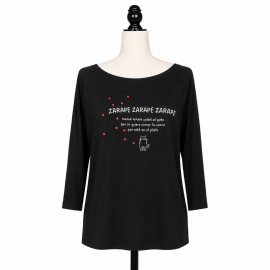 Camiseta Zarape Negra