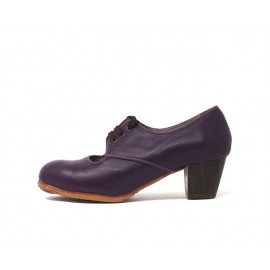 Carmela 35,5 AA+PR Leather Púrpura Cubano 5 Visto