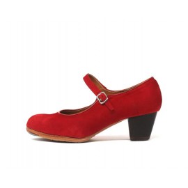 Mercedes 37 A Suede Rojo Cubano 5 Visto