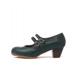 Manuela 39,5 AA Leather Musgo Cubano 5 Visto