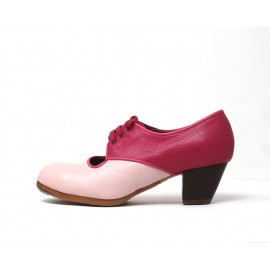 Carmela 37 AA Leather Rosa Palo Cubano 5 Visto Atrás Coco Fucsia