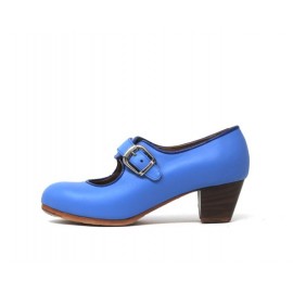 Lola 37,5 A Leather Azul Violeta Cubano 5 Visto R. Marino