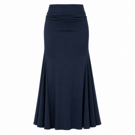 Basic navy 3 godet flamenco skirt