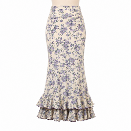 Flores de Albaicín flamenco skirt