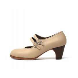 Manuela 37,5 A+PR Leather Beige Clásico 5 Visto