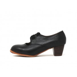 Carmela 38,5 A Leather Negro Cubano 5 Visto Atrás Cocodrilo Negro