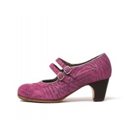 Manuela 37,5 AA Charlot Fucsia Clásico 5 Visto R. Acero