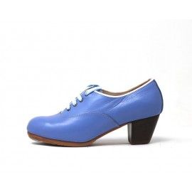 Chapín Mujer 35,5 A Leather Denim Cubano 5 Visto R. Blanco