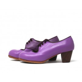 Carmen 36 A Piel Morado Cubano 5 Visto Interior Piel Uva