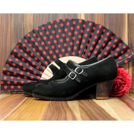 Manuela 34 A Suede Negro Cubano 5 Visto