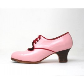 Carmela 36,5 A Leather Pastel Carrete 5 Visto R. Coral