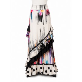 Arte Jondo Decorated Skirt