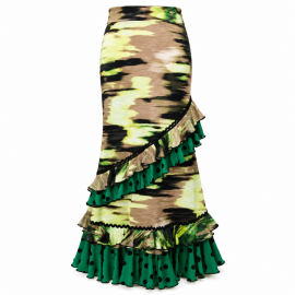 Decorated Flamenco Skirt Selva