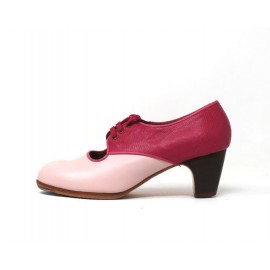 Carmela 38,5 A+PR Leather Rosa Palo Clásico 5 Visto Atrás Coco Fucsia