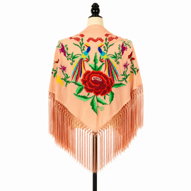 Córdoba Shawl - Dancer Multicolor Embroidery