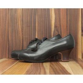 Carmen 37 AA Leather Negro Carrete 5 Visto