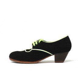 Carmela 37 A Suede Negro Cubano 3,5 Visto R. Lima