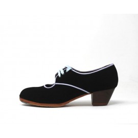 Carmela 37 AA Suede Negro Cubano 3,5 Visto R. Amatista