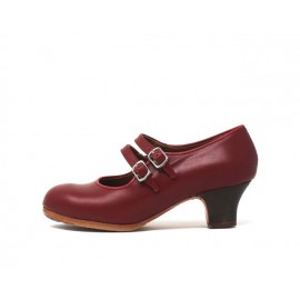 Manuela 35,5 AA+PR Leather Rojo Carrete 5 Visto