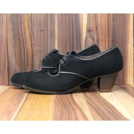 Carmela 35 A Nubuck Negro Cubano 5 Visto