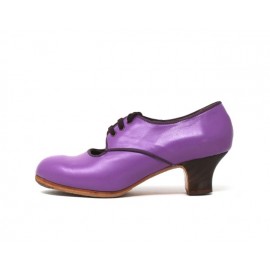 Carmela 40 AA+PR Leather Morado Carrete 5 Visto