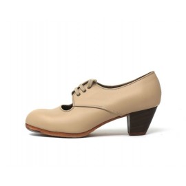 Carmela 40 AA Piel Beige Cubano 5 Visto