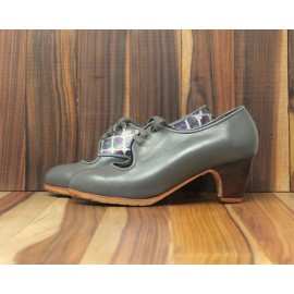 Carmen 35 A Leather Gris Clásico 5 Visto Interior Fantasía Tornasol