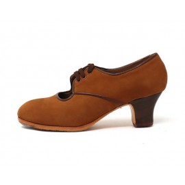Carmela 37,5 AA+PR Nobuck Canela Carrete 5 Visto