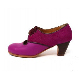 Carmela 36 A+PR Leather Magenta Clásico 5 Visto Atrás Magenta Point