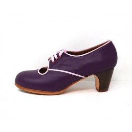 Carmela 37,5 AA+PR Leather Púrpura Clásico 5 Visto R. Pastel