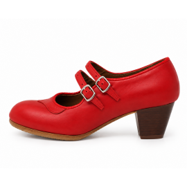 Manuela 36,5 A+PR Leather Cereza Cubano 5 Visto (Collarín)
