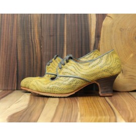 Carmela 35 A+PR Charlot Ocre Carrete 5 Visto R. Gris