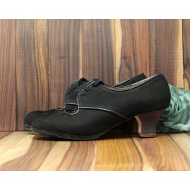 Carmela 39 AA+PR Nubuck Negro Carrete 5 Visto