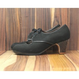 Carmela 35 A Nubuck Negro Clásico 5 Visto