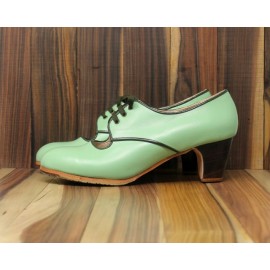 Carmela 40,5 A+PR Leather Menta Clásico 5 Visto R. Kaki