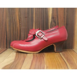 Lola 36,5 A Leather Rojo Carrete 5 Visto