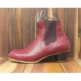 Boto 40 AA Leather Berenjena Cubano 5 Visto