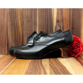 Carmela 36 A+PR Leather Negro Clásico 5 Visto